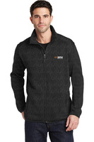 Port Authority® Sweater Fleece Jacket - Mens